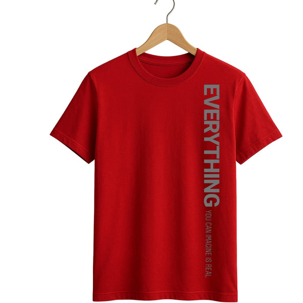 Everything You Can Imagine Is Real round neck T-Shirt – Statement Streetwear