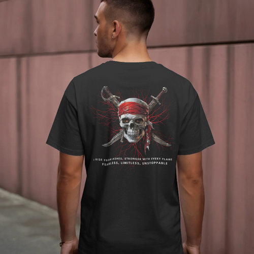 Fearless Pirate Spirit Shirt | Skull Tee